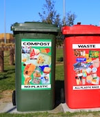 Outdoor Recycling Bins, Trash Cans and Stations
