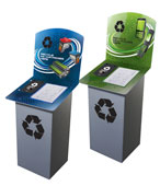 E Waste, Printer Cartridge & Cell Phone Recycling Bins