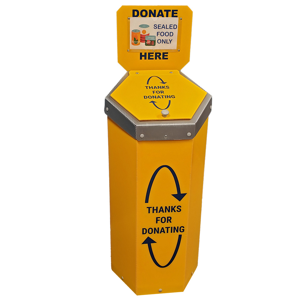 Hexcycle® IV Donation Bin - 30 Gallons