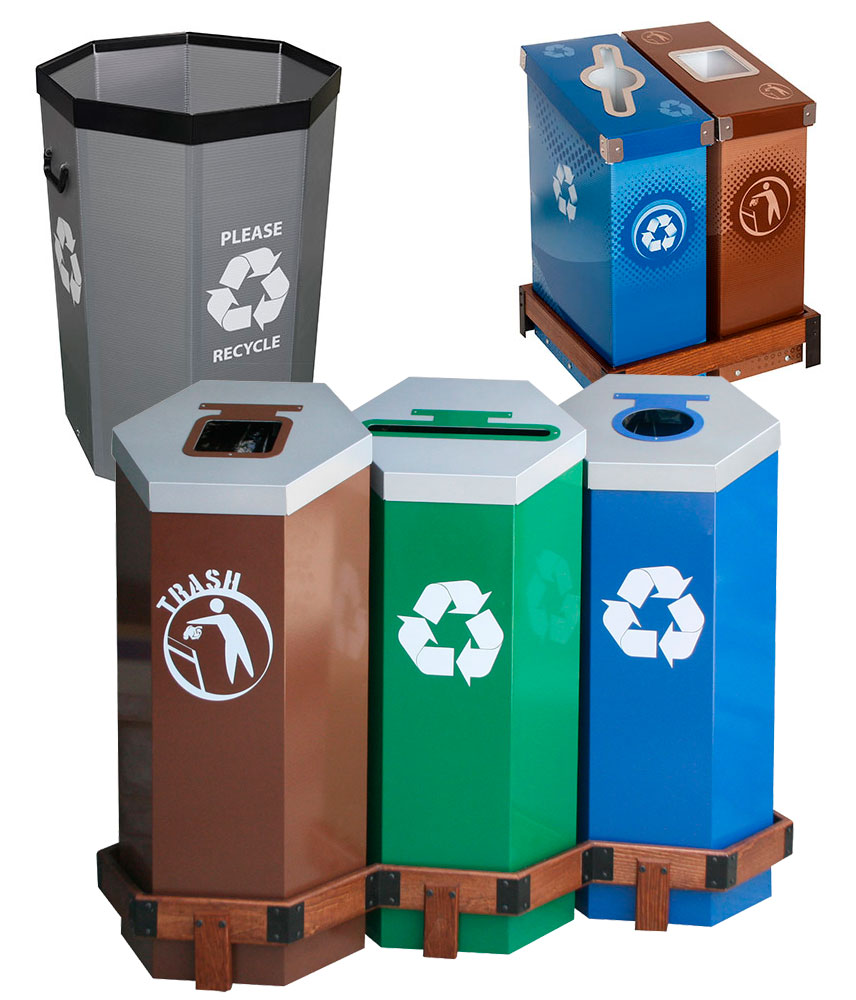 Federal Government, State and Municipal Collection Bins