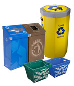 Recycling and Trash Bins for Universities, Classrooms & Campuses